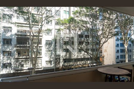 Varanda de apartamento à venda com 3 quartos, 122m² em República, São Paulo