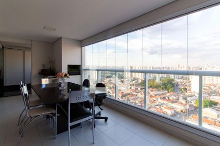 Varanda Goumert de apartamento à venda com 3 quartos, 156m² em Maranhão, São Paulo