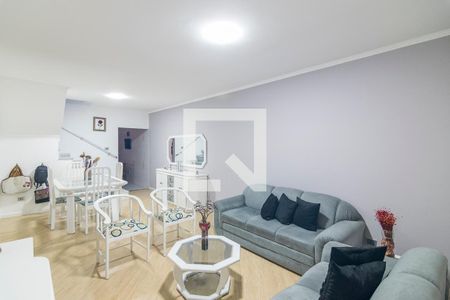 Sala de casa à venda com 3 quartos, 182m² em Parque Marajoara, Santo André