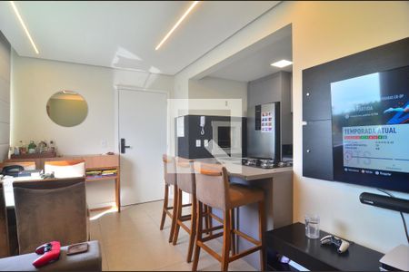 Sala de apartamento à venda com 2 quartos, 53m² em Fátima, Canoas