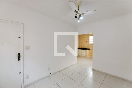 Sala de apartamento para alugar com 2 quartos, 65m² em Campo Grande, Santos