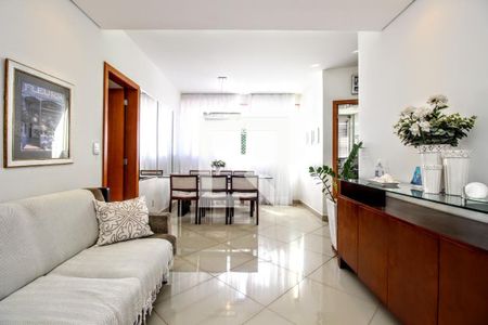 Sala de apartamento à venda com 3 quartos, 140m² em Alto Caiçaras, Belo Horizonte