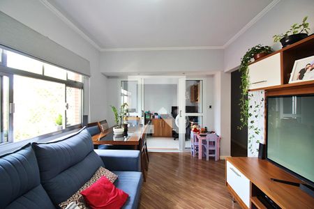 Sala  de apartamento à venda com 3 quartos, 96m² em Vila Caminho do Mar, São Bernardo do Campo