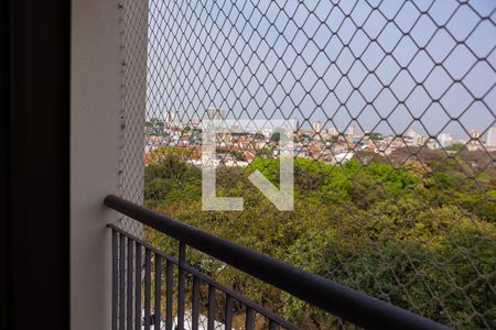 Varanda da Sala de apartamento para alugar com 3 quartos, 70m² em Vila Araguaia, São Paulo