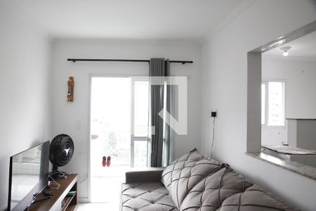 Sala de apartamento para alugar com 1 quarto, 47m² em Vila Tupi, Praia Grande