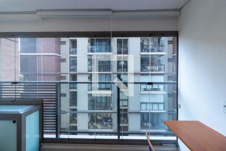 Vista da Varanda de kitnet/studio para alugar com 1 quarto, 27m² em Pinheiros, São Paulo