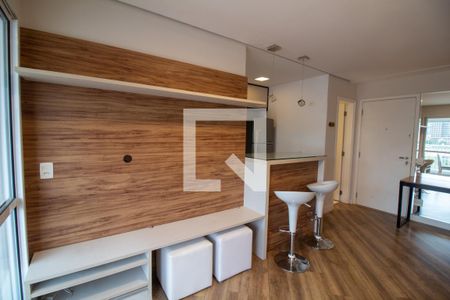 Sala de apartamento para alugar com 1 quarto, 50m² em Vila Cordeiro, São Paulo