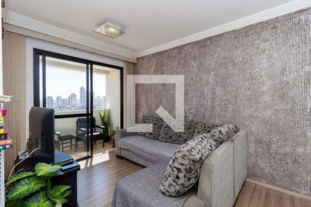 Sala de Estar de apartamento à venda com 2 quartos, 55m² em Vila Bertioga, São Paulo