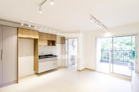 Sala de apartamento para alugar com 2 quartos, 66m² em Santo Amaro, São Paulo