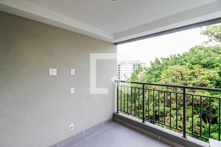 Varanda de apartamento para alugar com 2 quartos, 66m² em Santo Amaro, São Paulo