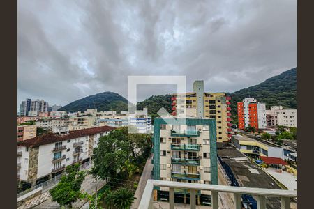 Vista de apartamento para alugar com 2 quartos, 48m² em Parque Enseada, Guarujá