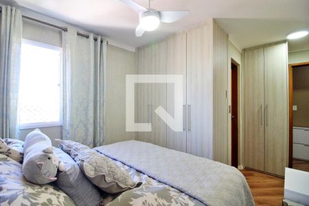 Quarto Suíte de apartamento à venda com 2 quartos, 55m² em Vila Alpina, Santo André