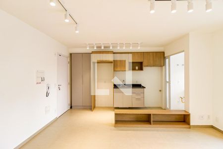 Sala de apartamento para alugar com 2 quartos, 66m² em Santo Amaro, São Paulo