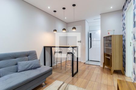 Sala de apartamento para alugar com 1 quarto, 40m² em Brás, São Paulo