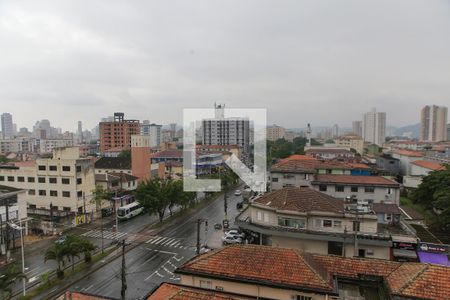 Vista de apartamento para alugar com 2 quartos, 97m² em Macuco, Santos