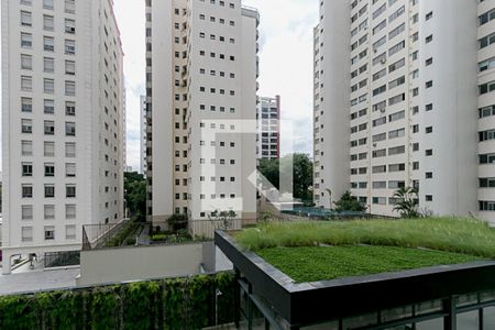 Vista da Varanda de kitnet/studio para alugar com 1 quarto, 31m² em Campo Belo, São Paulo