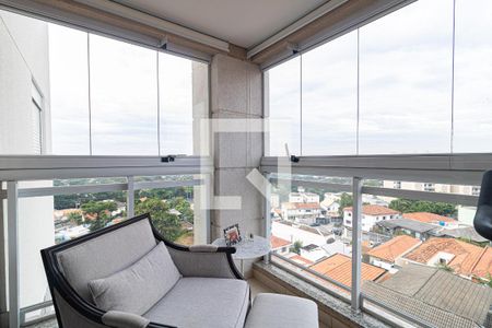 Varanda da Sala de apartamento à venda com 2 quartos, 78m² em Alto de Pinheiros, São Paulo