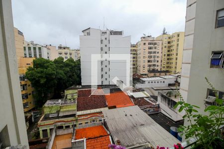 Vista da Sala  de apartamento à venda com 2 quartos, 60m² em Catete, Rio de Janeiro