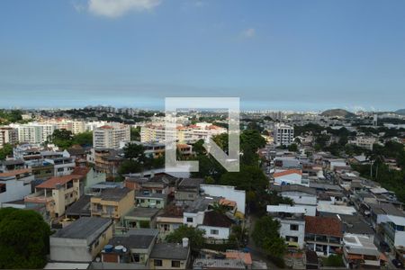 Vista da Sala de apartamento à venda com 3 quartos, 68m² em Taquara, Rio de Janeiro