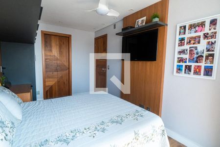 Suite de apartamento à venda com 2 quartos, 68m² em Vila Mascote, São Paulo