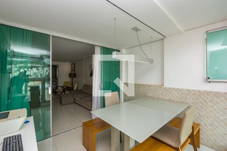 Varanda da Sala de apartamento à venda com 4 quartos, 145m² em Buritis, Belo Horizonte