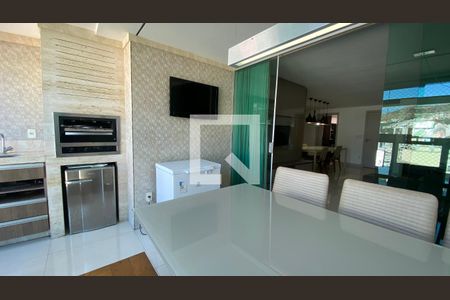 Varanda gourmet de apartamento à venda com 4 quartos, 156m² em Buritis, Belo Horizonte
