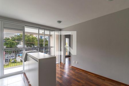 Sala e Cozinha de apartamento para alugar com 2 quartos, 46m² em Vila Olímpia, São Paulo