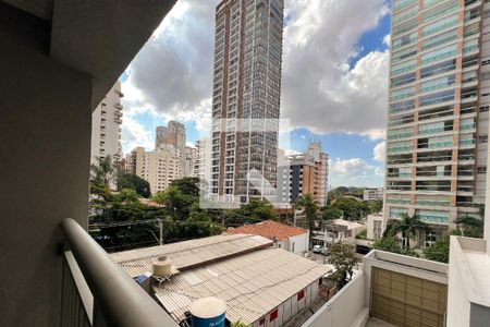 Vista de kitnet/studio à venda com 1 quarto, 21m² em Indianópolis, São Paulo