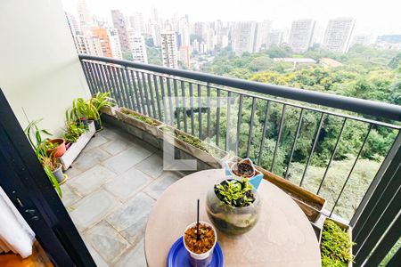 Varanda da Sala de apartamento à venda com 3 quartos, 115m² em Vila Suzana, São Paulo