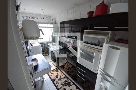 Cozinha de apartamento para alugar com 2 quartos, 51m² em Jardim Maristela, São Paulo