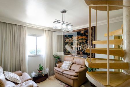 Sala de apartamento à venda com 1 quarto, 126m² em Jardim Oriental, São Paulo