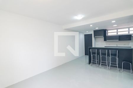 Sala de apartamento para alugar com 1 quarto, 50m² em Vila Santa Teresa, Santo André