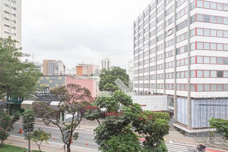 Vista  de kitnet/studio para alugar com 1 quarto, 29m² em Consolação, São Paulo