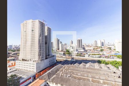 Varanda - Vista de apartamento para alugar com 1 quarto, 26m² em Belenzinho, São Paulo