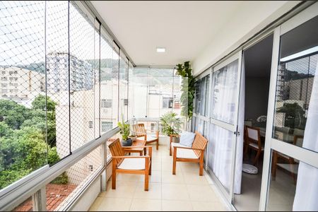 Varanda da Sala de apartamento para alugar com 3 quartos, 156m² em Tijuca, Rio de Janeiro