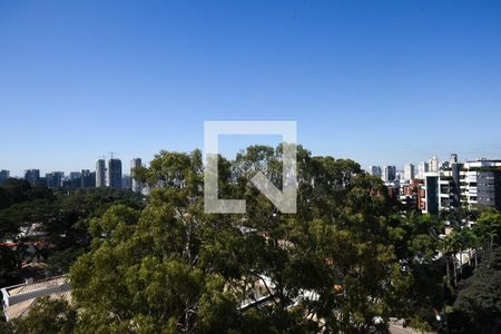 Vista da suíte de apartamento à venda com 1 quarto, 24m² em Paraíso do Morumbi, São Paulo