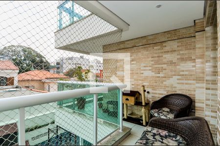 Varanda da Sala de apartamento para alugar com 3 quartos, 170m² em Centro, Guarulhos