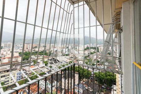 Varanda da Sala de apartamento para alugar com 3 quartos, 88m² em Vila Isabel, Rio de Janeiro