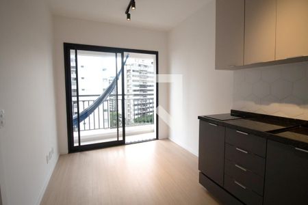 Sala/cozinha de apartamento para alugar com 1 quarto, 30m² em Sumaré, São Paulo