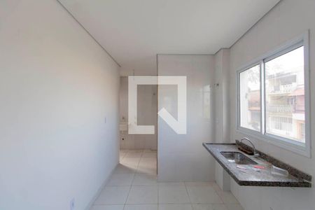 Sala e Cozinha Integrada  de apartamento à venda com 2 quartos, 41m² em Cidade Antônio Estevão de Carvalho, São Paulo