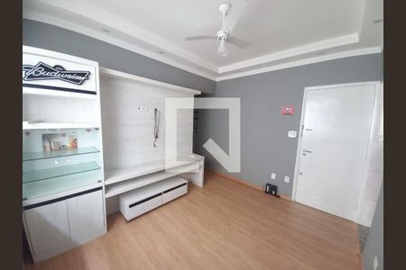 Sala de apartamento para alugar com 1 quarto, 46m² em Vila Valença, São Vicente