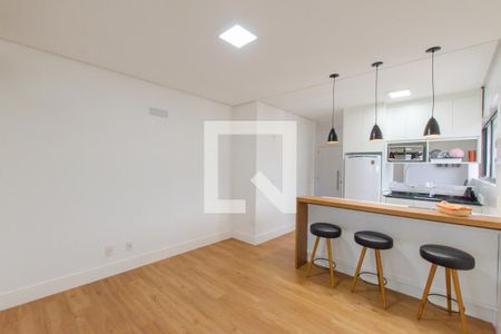 Sala de apartamento para alugar com 1 quarto, 40m² em Córrego Grande, Florianópolis