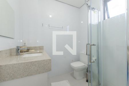 Banheiro de apartamento para alugar com 1 quarto, 40m² em Córrego Grande, Florianópolis