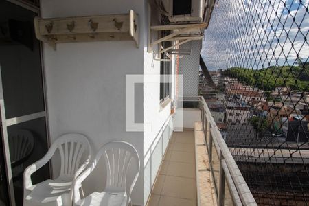 Varanda da Sala de casa de condomínio à venda com 2 quartos, 70m² em Olaria, Rio de Janeiro