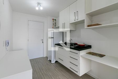 Cozinha de kitnet/studio para alugar com 1 quarto, 26m² em Tatuapé, São Paulo