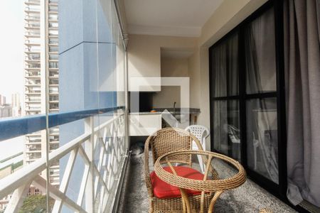Varanda  de apartamento à venda com 3 quartos, 160m² em Vila Gomes Cardim, São Paulo
