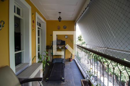 Varanda da Sala de apartamento à venda com 4 quartos, 193m² em Vila Isabel, Rio de Janeiro