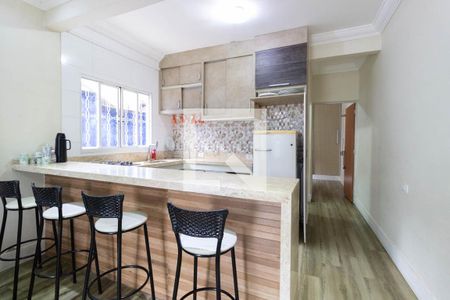 Cozinha de casa para alugar com 1 quarto, 70m² em Vila Fidalgo, São Paulo