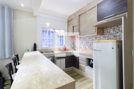 Cozinha de casa para alugar com 1 quarto, 70m² em Vila Fidalgo, São Paulo