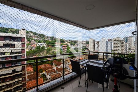 Varanda de apartamento à venda com 2 quartos, 90m² em Icaraí, Niterói